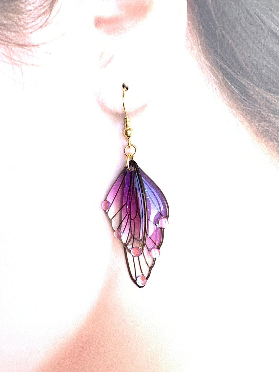 Butterfly Wing Handmade Earrings