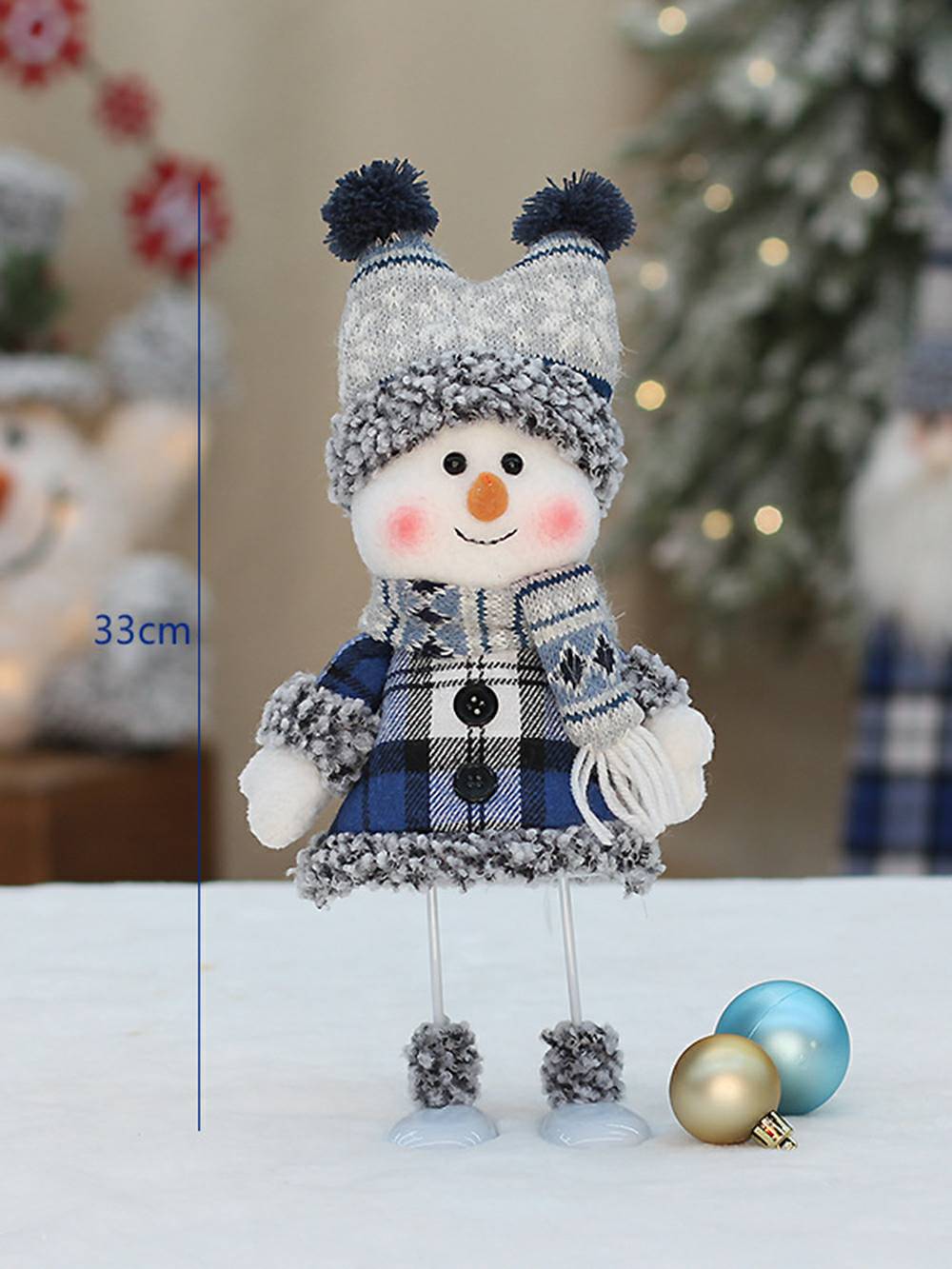 Christmas Fabric Doll Decoration Ornaments