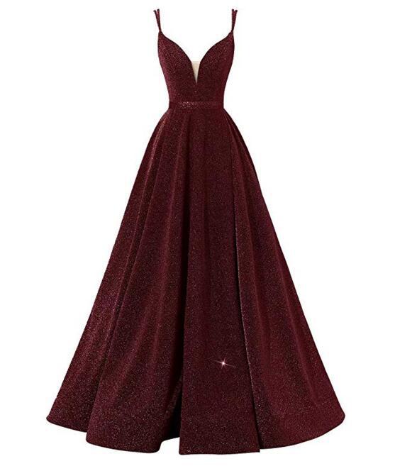 Elana Glitter A-Line Dress