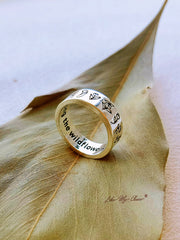 You Belong Among The Wildflowers Ring