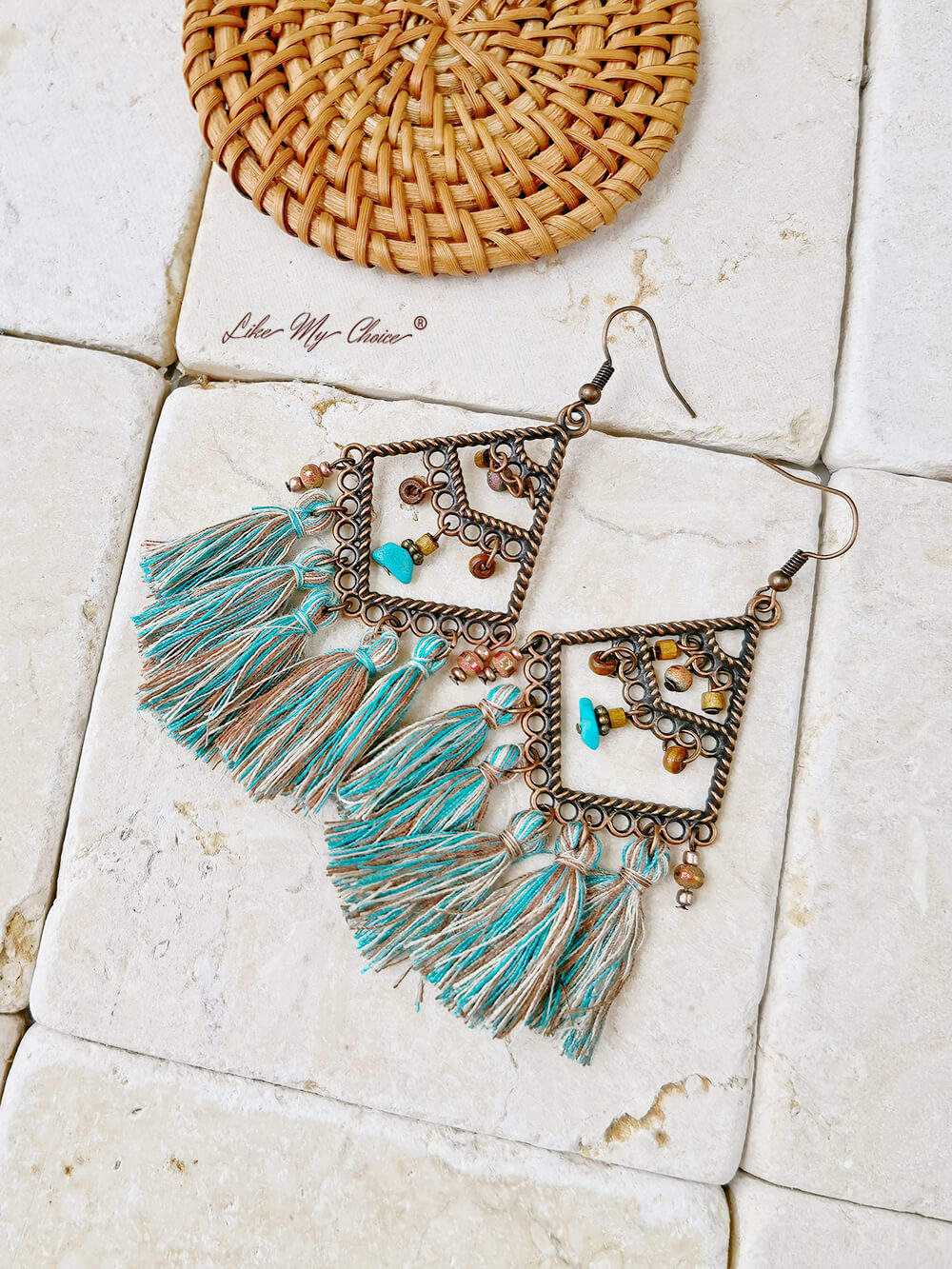 Geometric Retro Bohemian Earrings