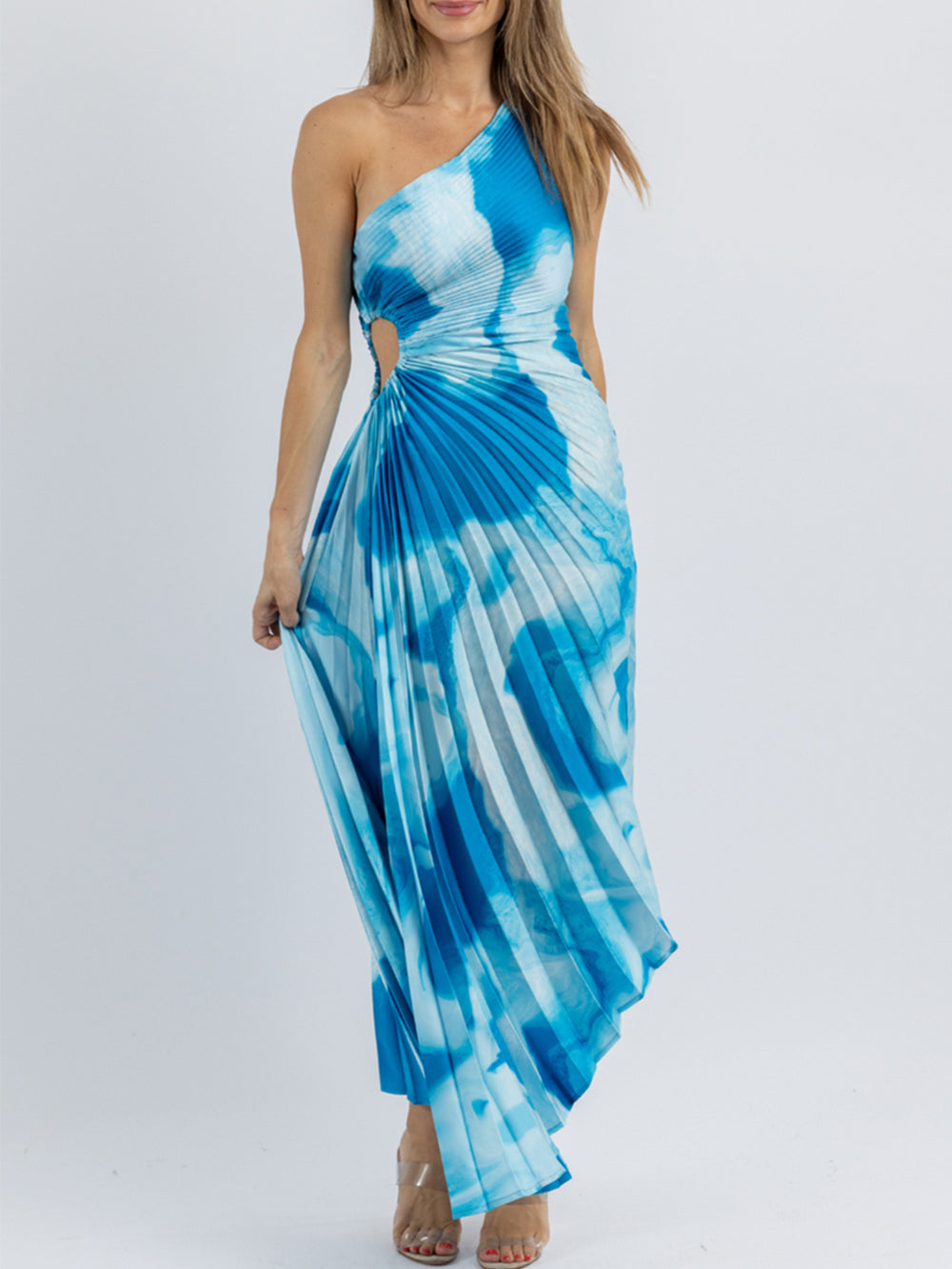 Surf Blue Midi Dress