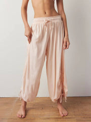 Casual Drawstring Home Slouchy Pants