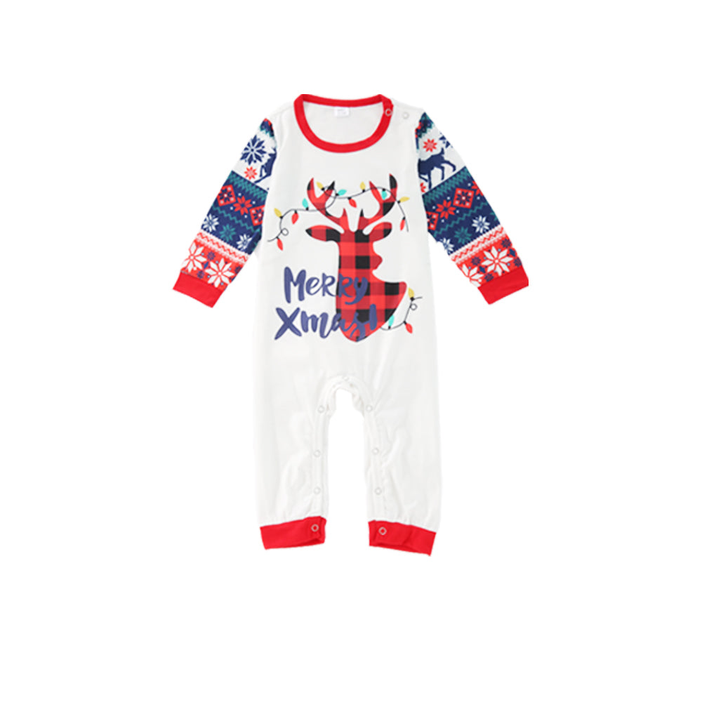 Christmas Deer Family Matching Pajamas Sets (with Pet Dog Clothes)