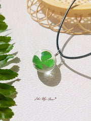 Clover Lucky Charm Pendant Necklace