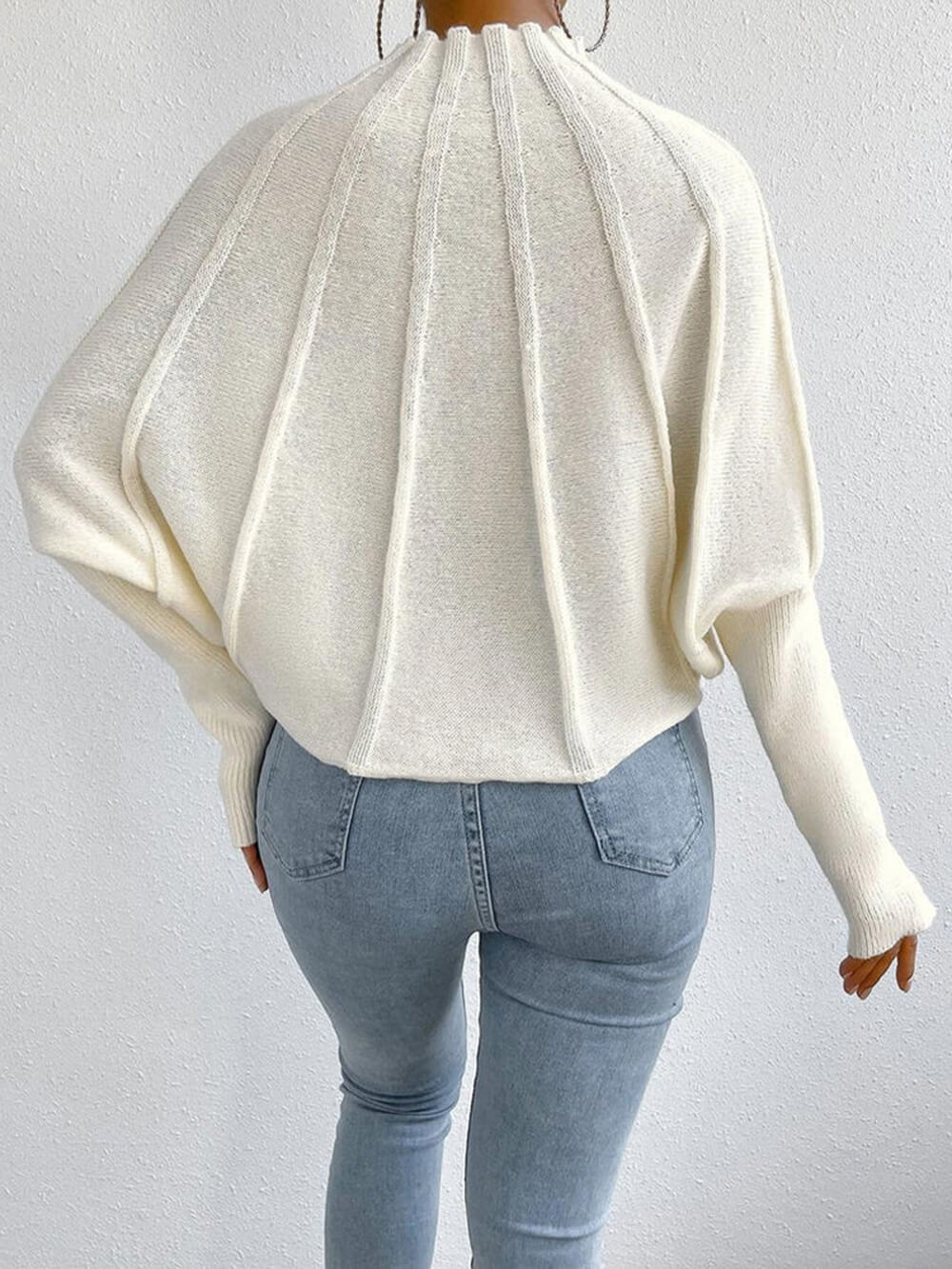 Simple Dolman Sleeve Sweater