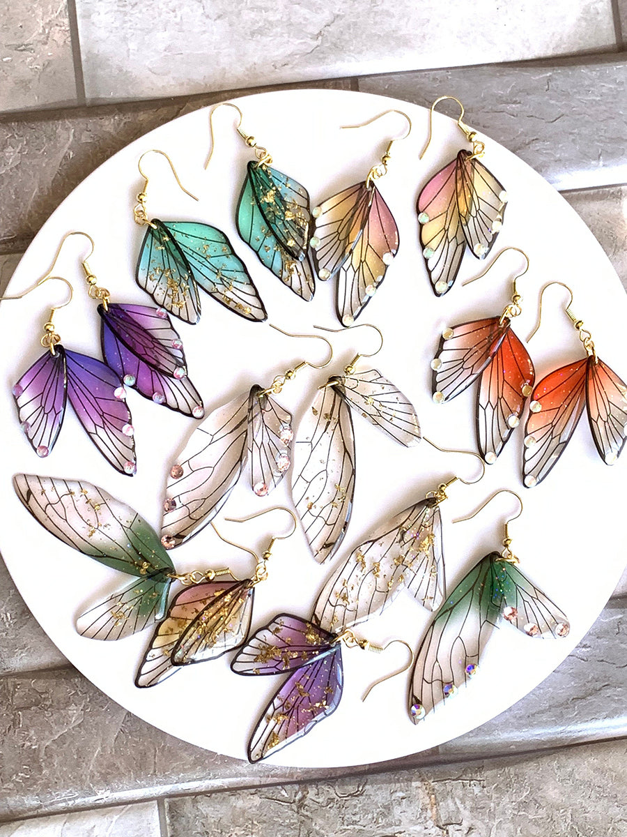 Butterfly Wing Handmade Earrings