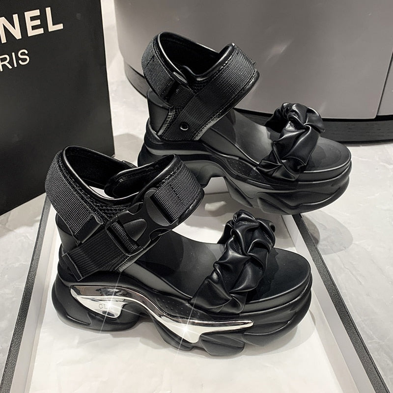 Riviera Rendezvous Platform Sandals