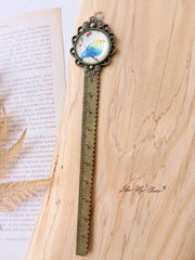 LikeMyChoice?  Flower and Bird Retro Metal Bookmark