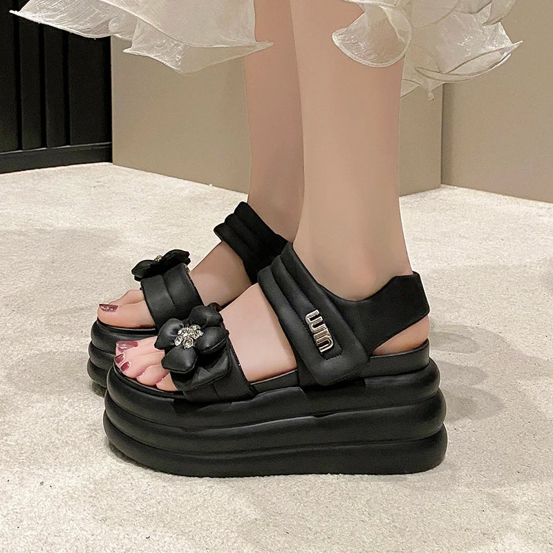 EtherealFlutter Platform Sandals