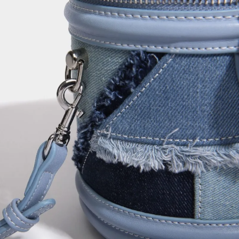 Indiana Denim Crossbody Bag