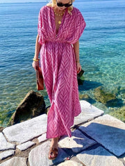 Printed Resort Maxi Dress