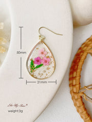 Forget Me Not Drop Flower Earrings