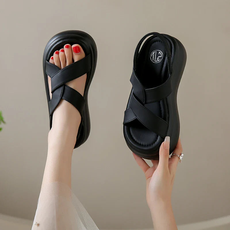 TranquilToe Platform Sandals