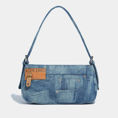 Erro Denim Shoulder Bag