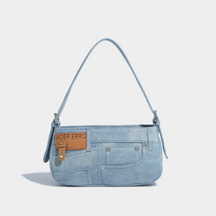 Erro Denim Shoulder Bag