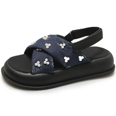 Liana Denim Summer Sandals