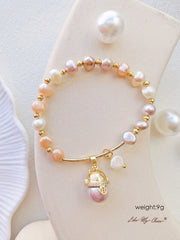 Baroque Asymmetric Freshwater Pearl Bracelet