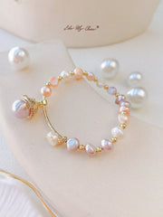 Baroque Asymmetric Freshwater Pearl Bracelet