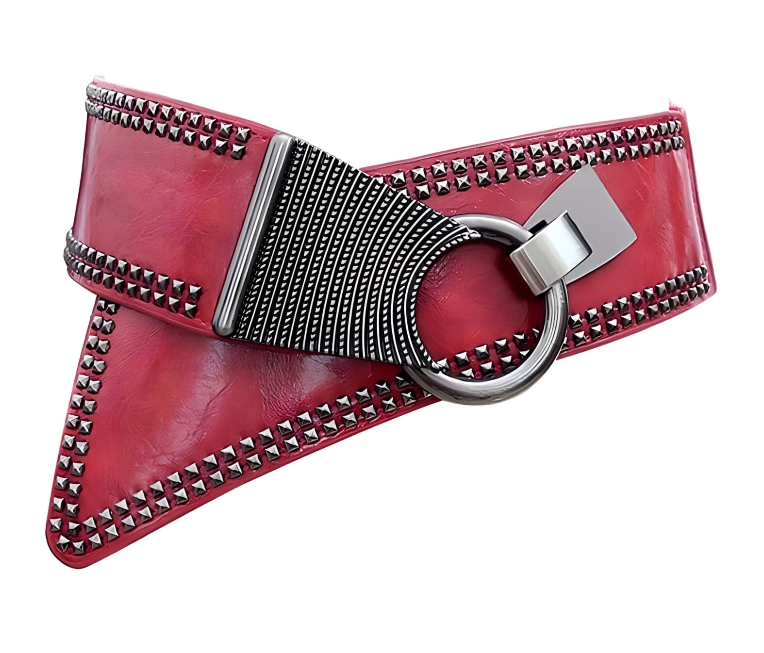 The Rockstar Faux Leather Waistband Belt - Multiple Colors