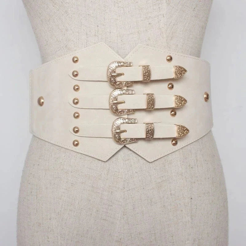 The Rhodes Suede Waistband Belt - Multiple Colors