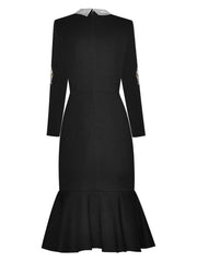 The Sylvie Long Sleeve Dress