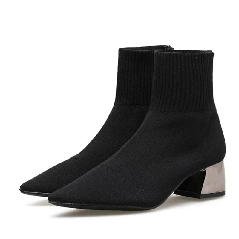 The Sage Knitted Ankle Boots - Multiple Colors