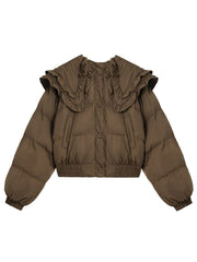 The Cocoa Long Sleeve Winter Puffer Jacket