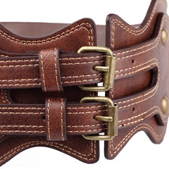 The Agatha Faux Leather Waistband Belt