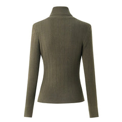 The Leander Long Sleeve Knitted Turtleneck - Multiple Colors