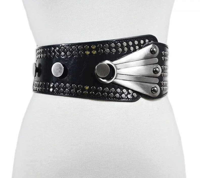 The Zephyr Faux Leather Waistband Belt - Multiple Colors