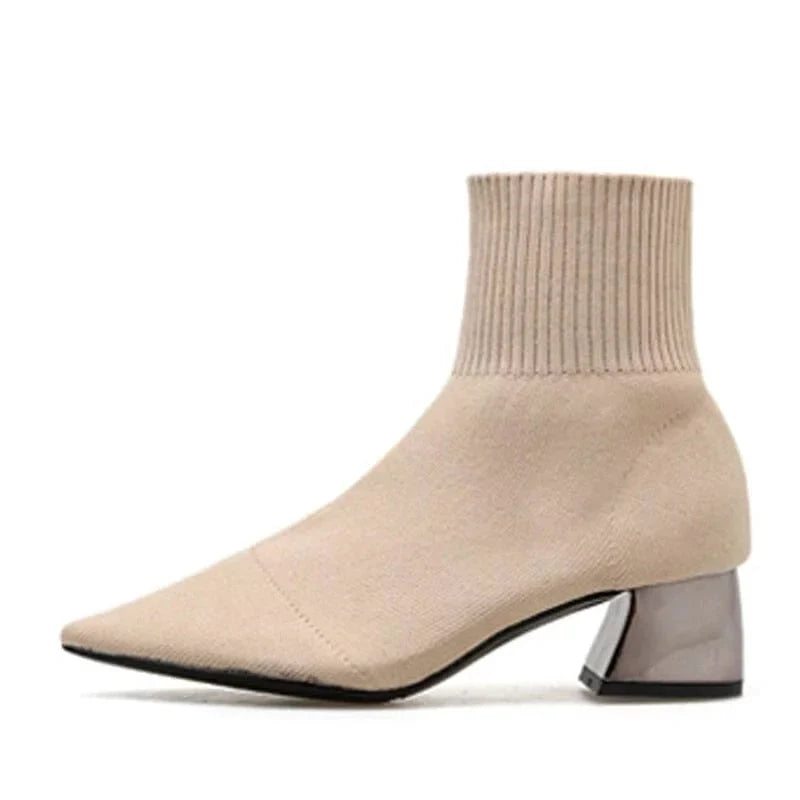 The Sage Knitted Ankle Boots - Multiple Colors