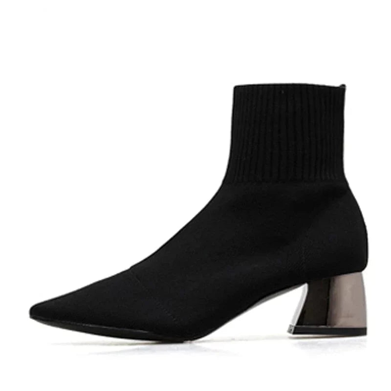 The Sage Knitted Ankle Boots - Multiple Colors