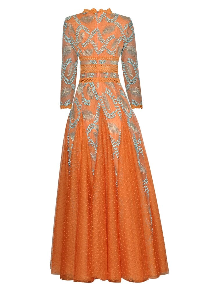 The Clementine Long Sleeve Maxi Dress