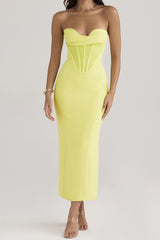 Serena Strapless Wrap Gown