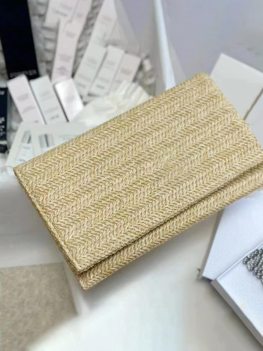 Woven Clutch Bag