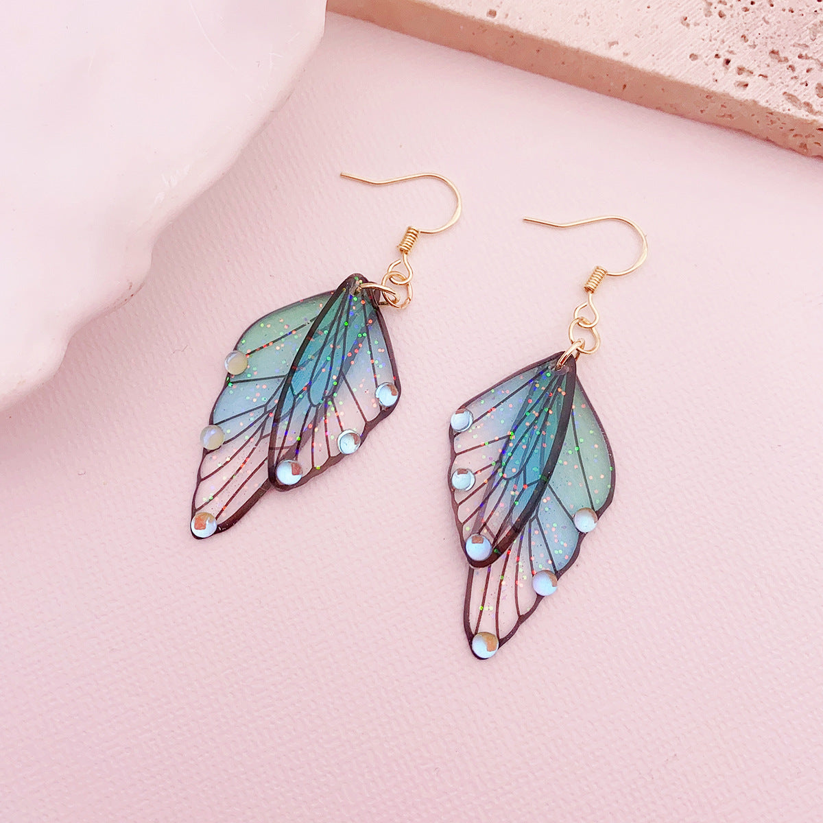 Butterfly Wing Handmade Earrings