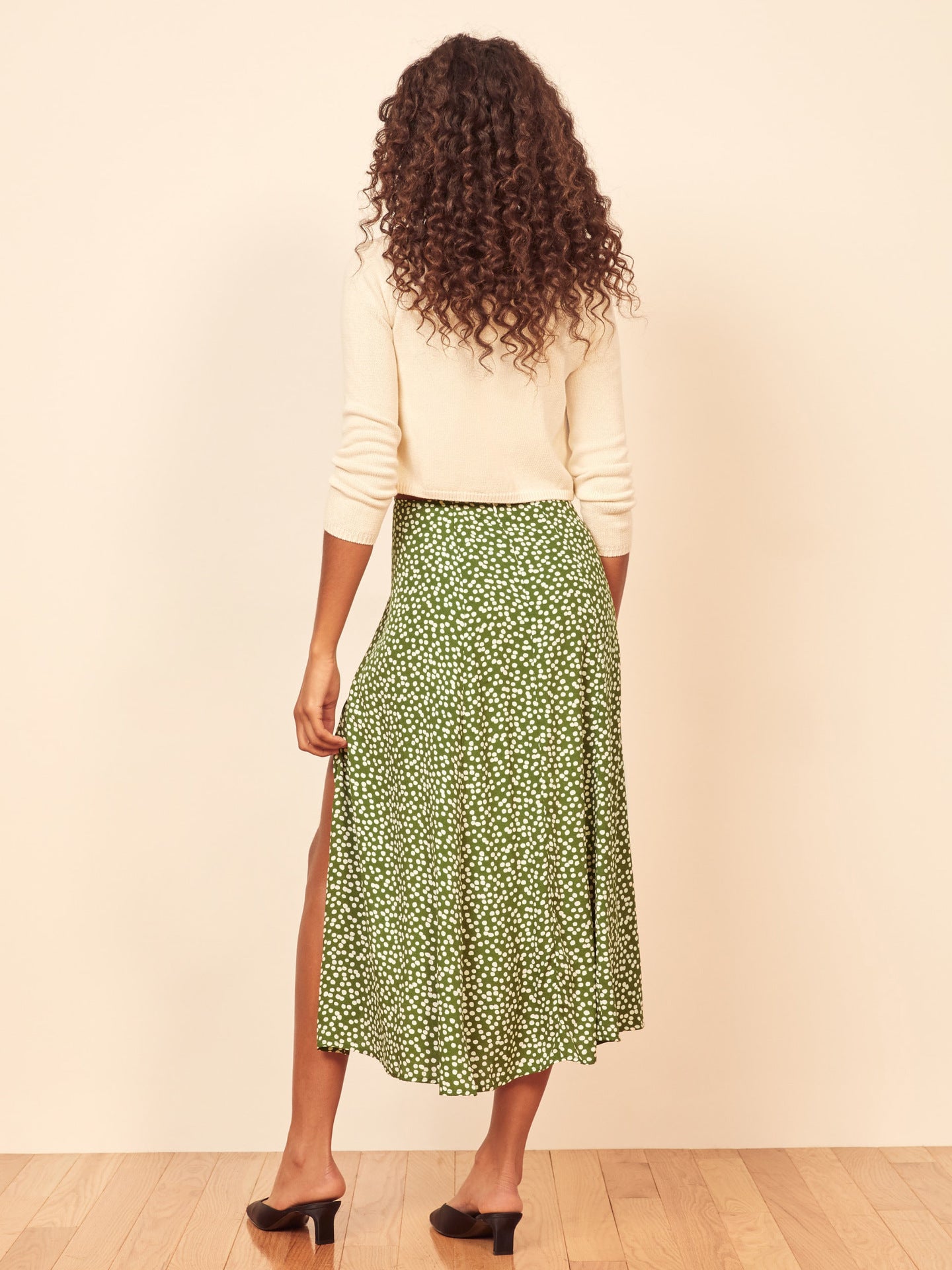 Fabulously Fierce Leopard Mini Skirt - Green