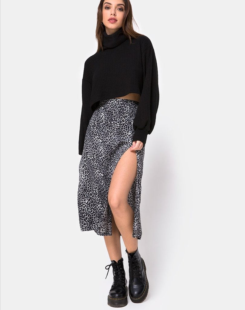 Fabulously Fierce Leopard Mini Skirt
