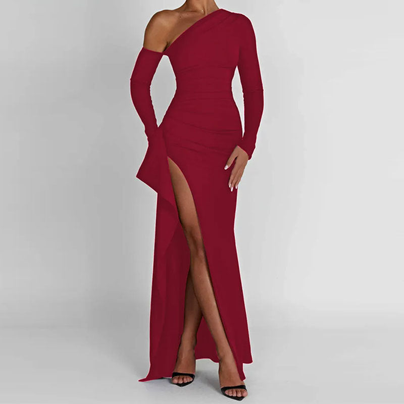 Maia Formal One Shoulder Dress