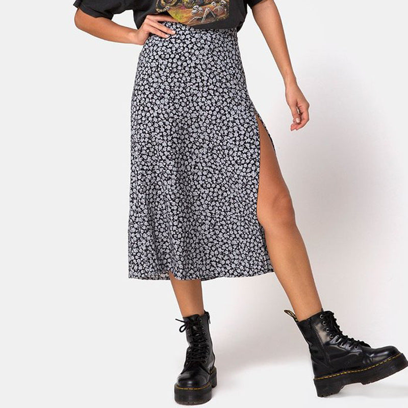 Fabulously Fierce Leopard Mini Skirt - Black