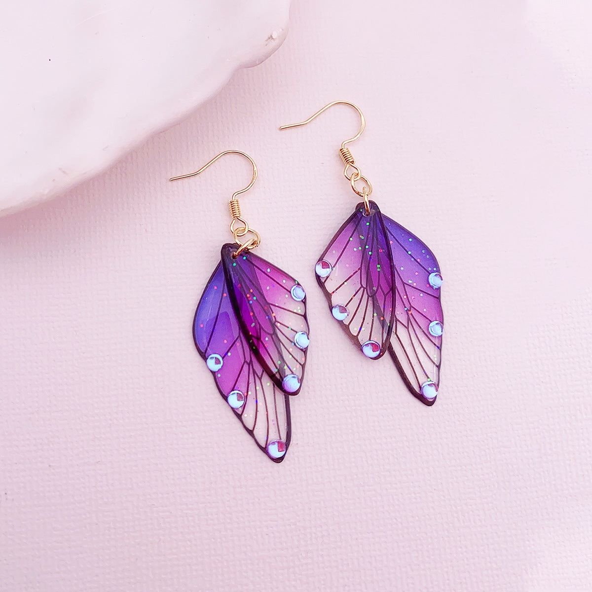 Butterfly Wing Handmade Earrings