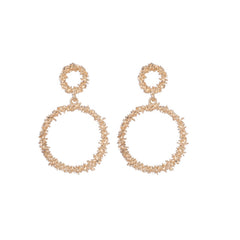 Dress It Up Drop Hoop Earrings