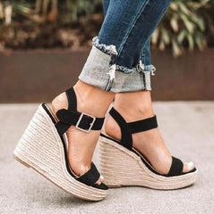 Daydreaming Platform Espadrille Wedges