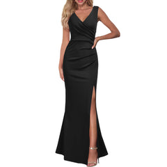 Adeline Formal Satin Dress