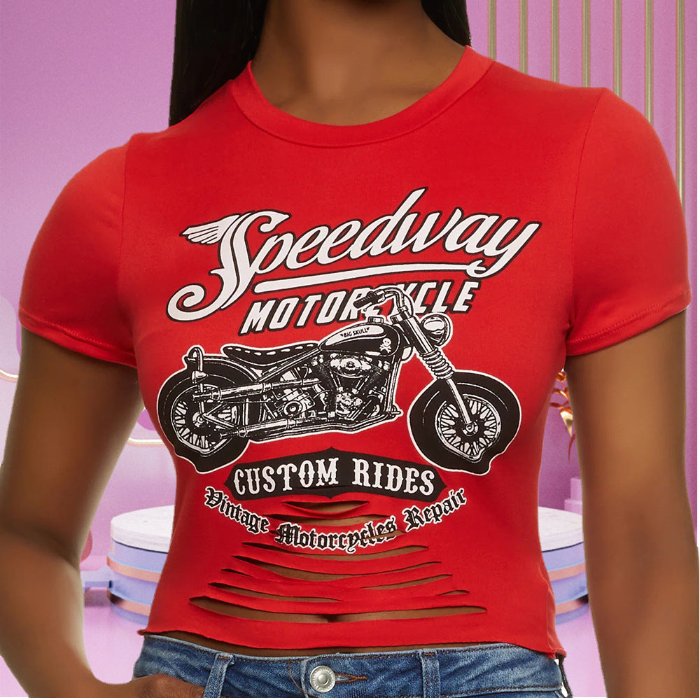 Budweiser Graphic Crop Top