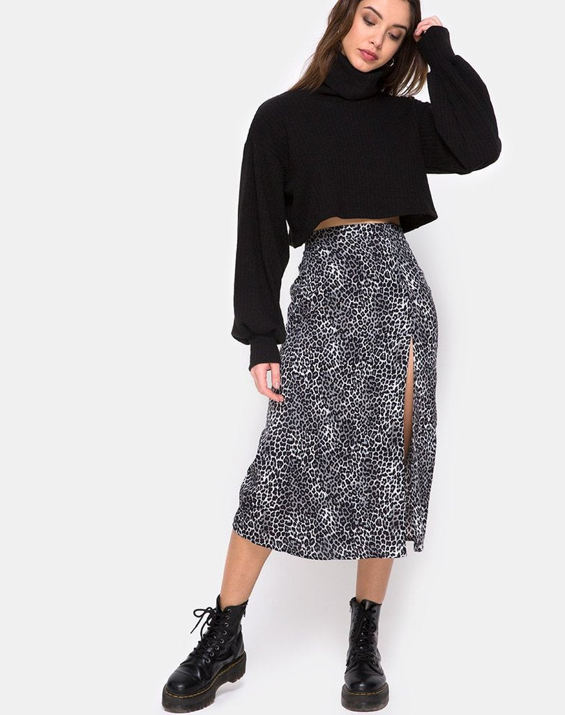 Fabulously Fierce Leopard Mini Skirt