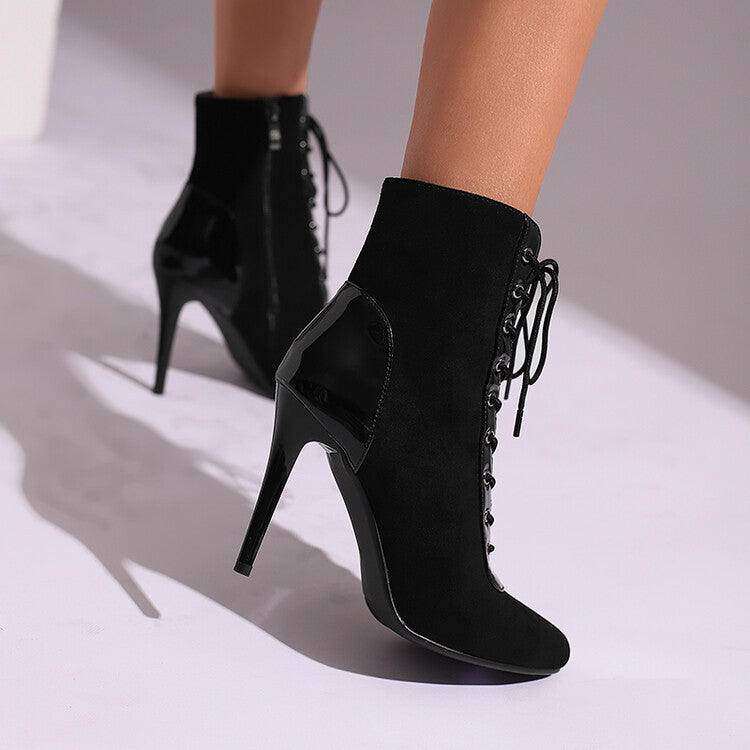 Hot Like Fire Pointed Toe Stiletto Booties