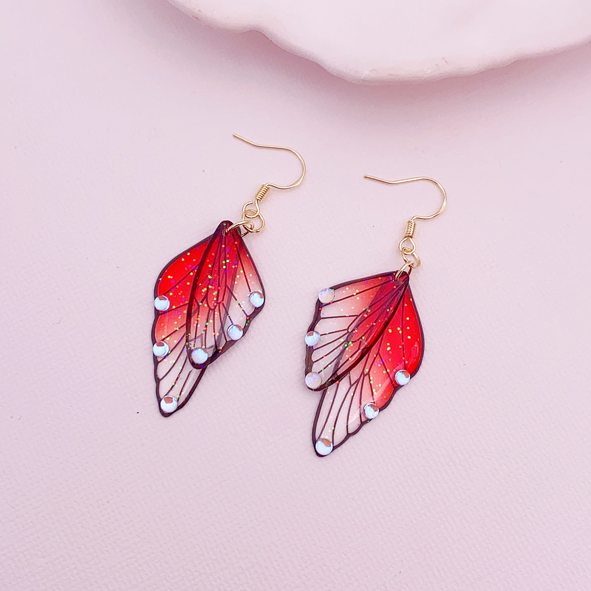 Butterfly Wing Handmade Earrings