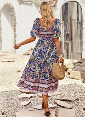 Bohemian Floral Dress